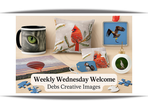Weekly Wednesday Welcome – Nature-Inspired Product Showcase by Debs Creative Images