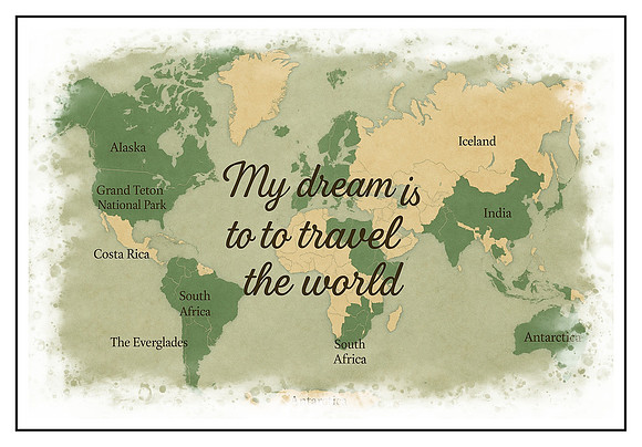 1 a travel the world