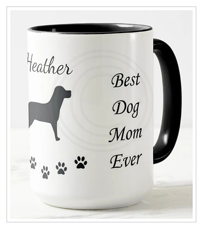 dog coffee mug