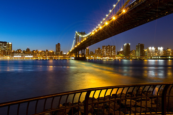 Manhattan Bridge and NYC