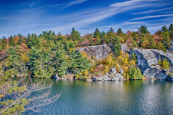 143 fall foliage at minnewaska