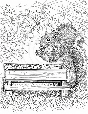 2a gray squirrel
