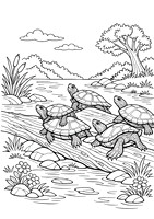 1a turtle pile up (624A3420) September 11, 2017