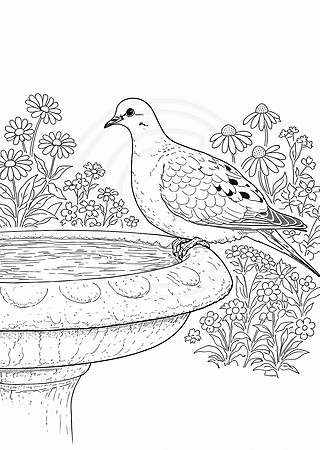 7a morning dove (AF3A8707) April 16, 2019