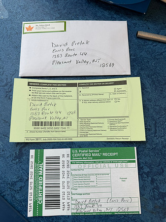 Mail to David Pretak