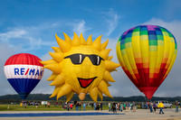 Hot Air Balloons Coloring Book