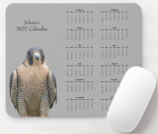 peregrine mousepad calendar