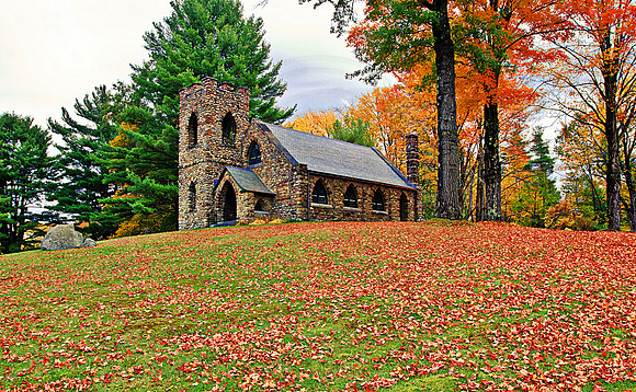 Stone Church in Ticonderoga