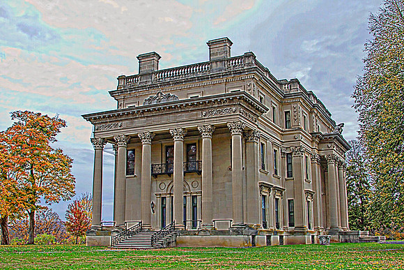 Vanderbilt Mansion in Hyde Park