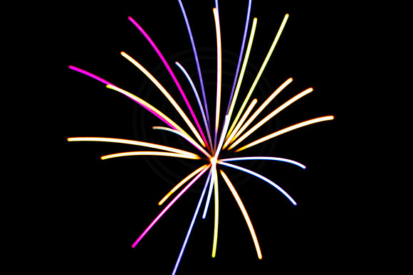 Fireworks in the Adirondacks