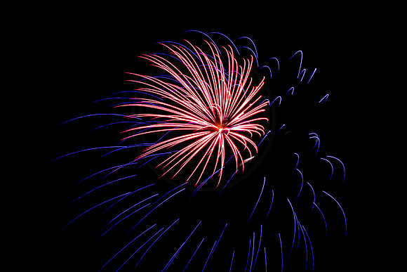 Fireworks in the Adirondacks