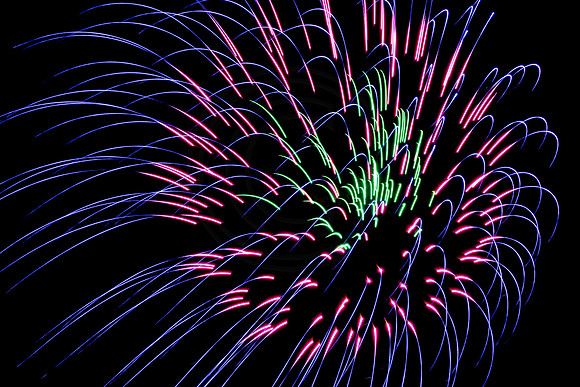 Fireworks in the Adirondacks