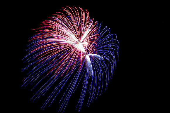 Fireworks in the Adirondacks