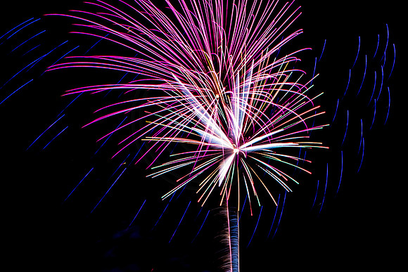 Fireworks in the Adirondacks