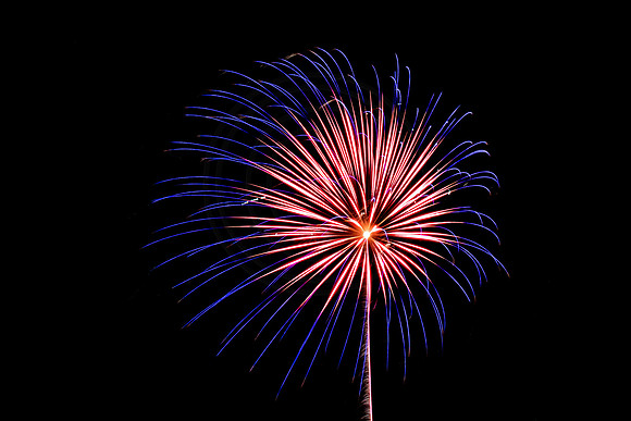 Fireworks in the Adirondacks