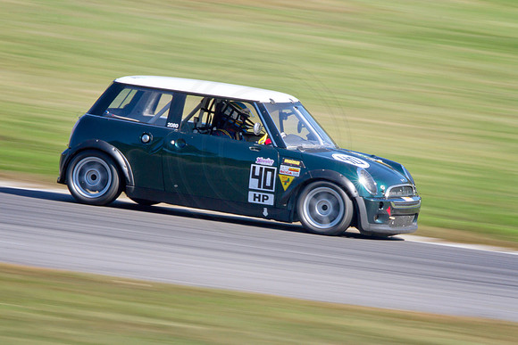 Mini Cooper at Lime Rock Park