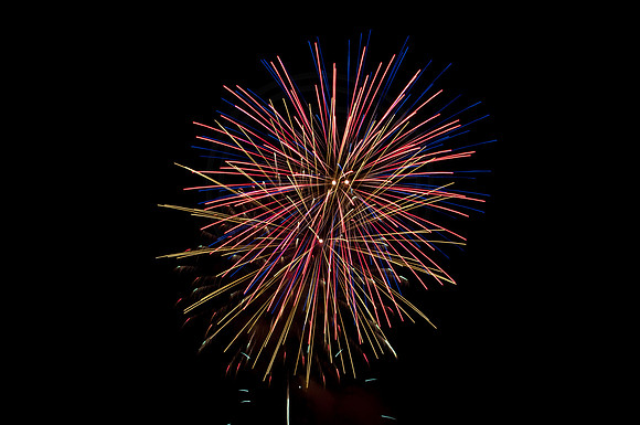 Fireworks in the Adirondacks